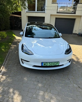 Tesla Model 3 cena 180000 przebieg: 29500, rok produkcji 2022 z Zielonka małe 277